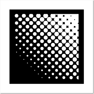 raster geometric square Posters and Art